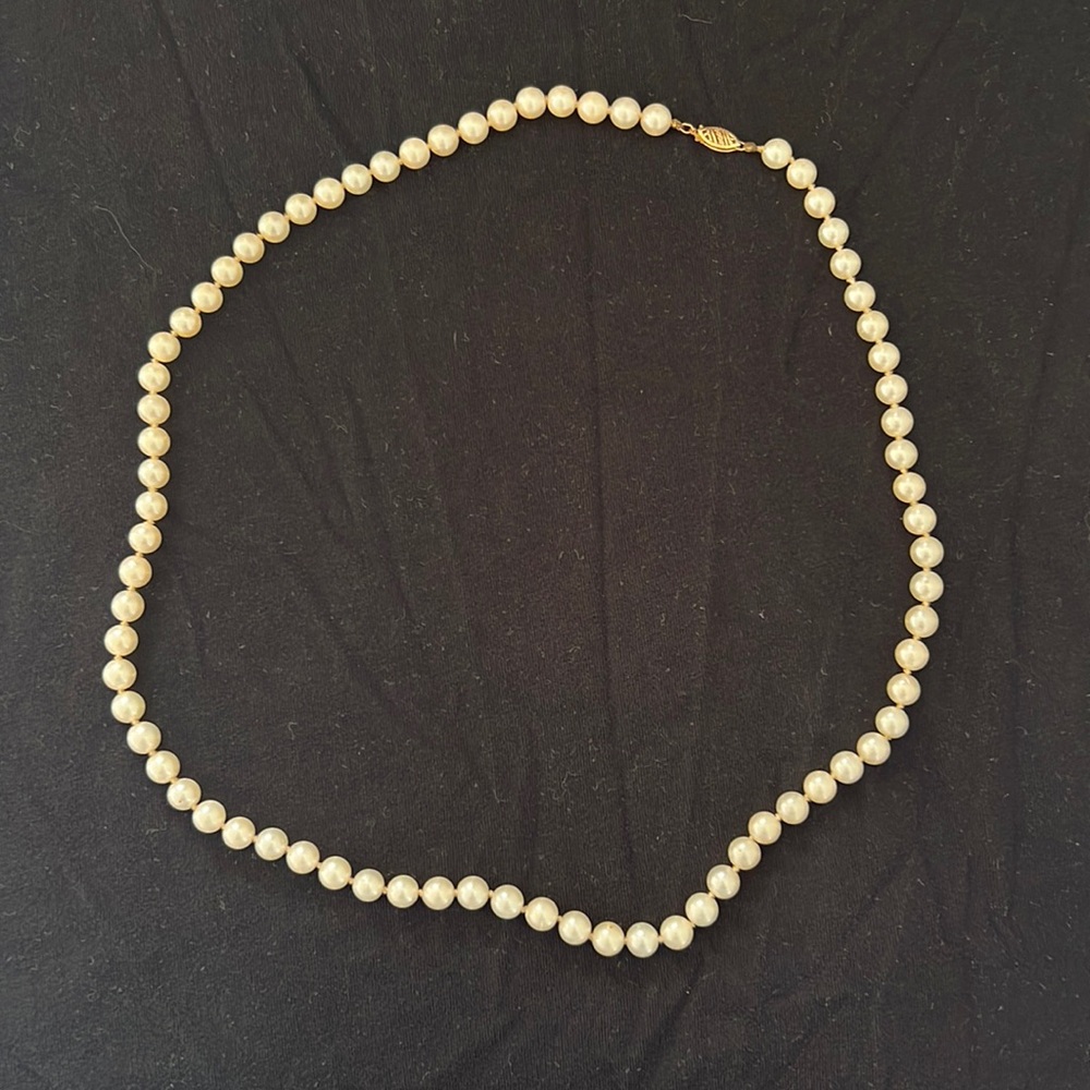 REAL PEARLS - appraised by local jeweler